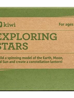 Kiwi Exploring Stars STEM Craft Kit - Green and Brown